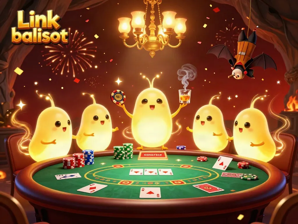 Experience vibrant entertainment with Link balislot in this lively casino scene filled with action and energy.