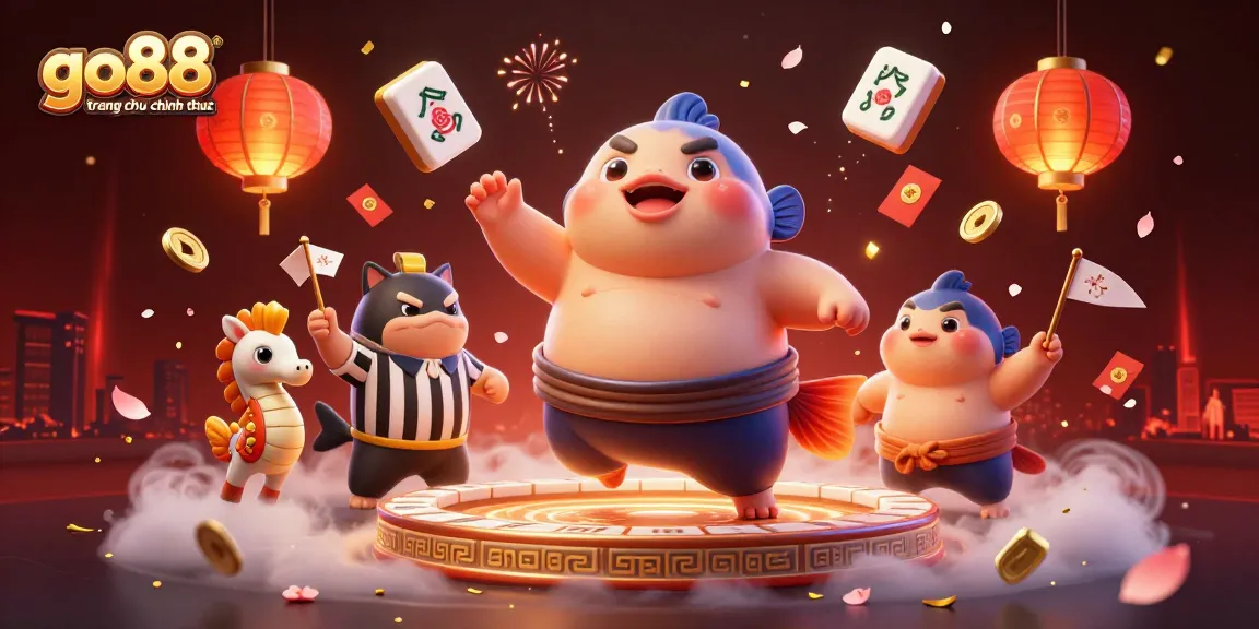 Experience thrilling gameplay with go88 trang chu chinh thuc in this vibrant digital casino illustration.