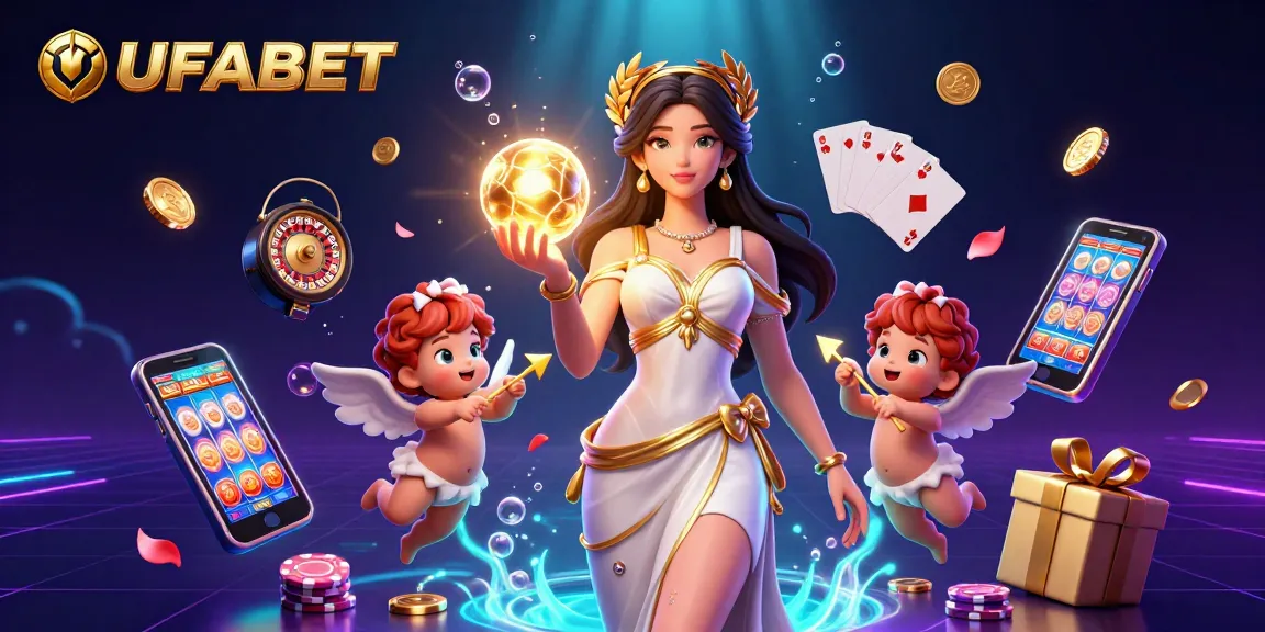 Experience the thrill of betting at UFABET with stunning 3D characters and engaging casino elements.