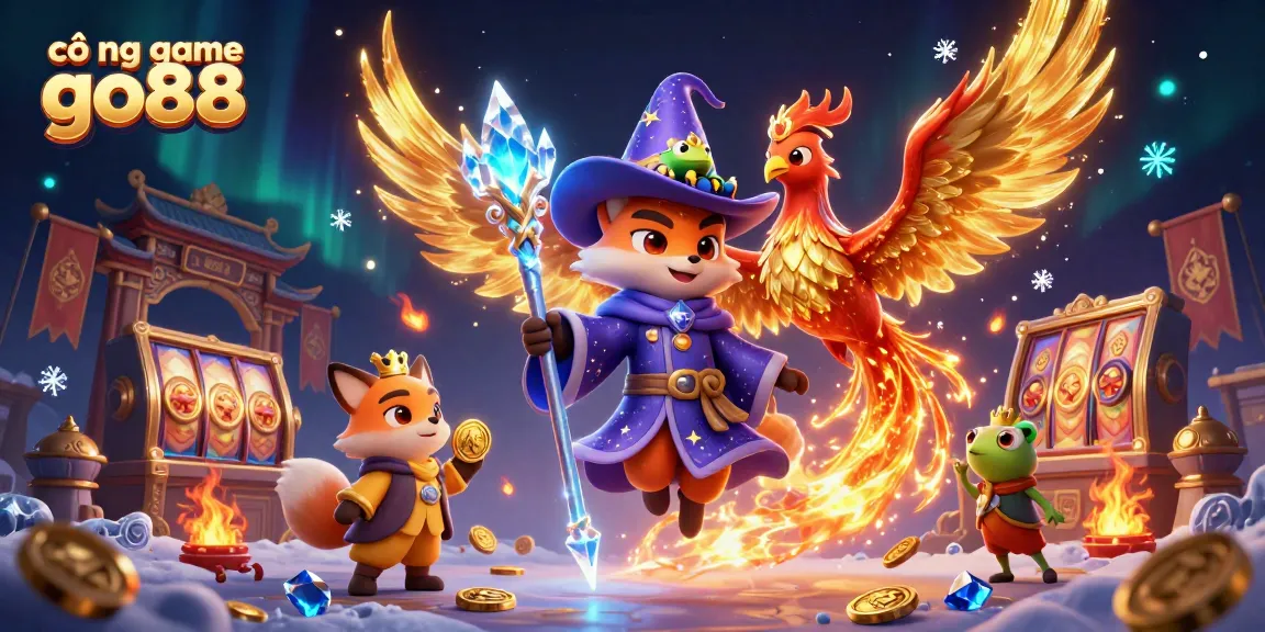 Experience the thrill of cổng game go88 with mystical characters and dynamic casino elements.