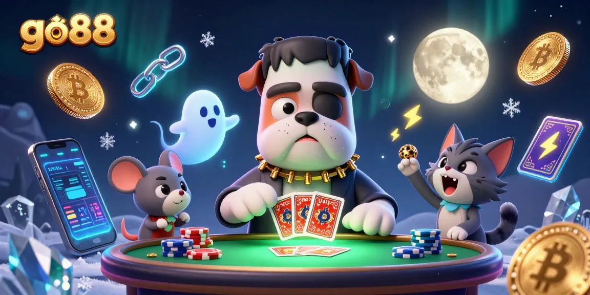 Experience thrilling gameplay at go88 with a unique casino scene featuring engaging characters.